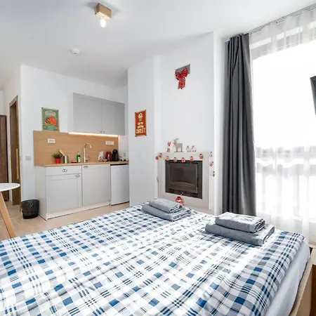 Bright Studio With Mountain View And Fireplace Bansko