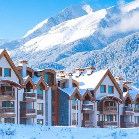 Bright Studio With Mountain View And Fireplace Apartament *